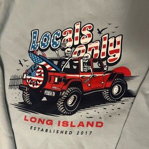 Locals only Long Island hoodie
